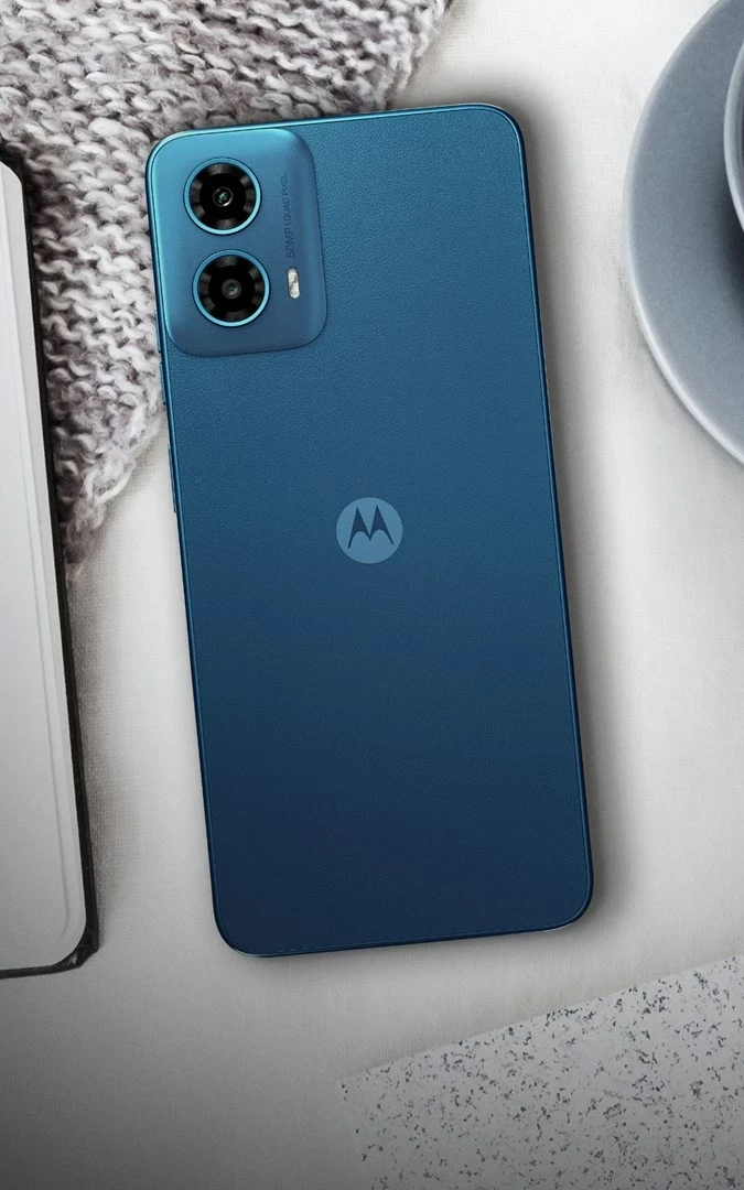 Celular Motorola Moto G34 5G 8/128GB, Ice Blue