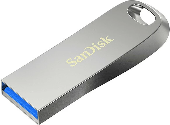 USB SanDisk Ultra Luxe, 256 GB, USB Type-A, 3.2 Gen 1, 150 MB/s, Argjendtë