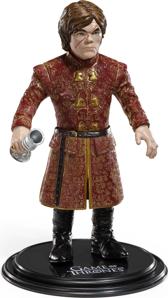 Figurinë fleksibile NOBLE COLLECTION Bendyfigs Game of Thrones Tyrion Lannister 14.6 cm me bazë dhe gotë
