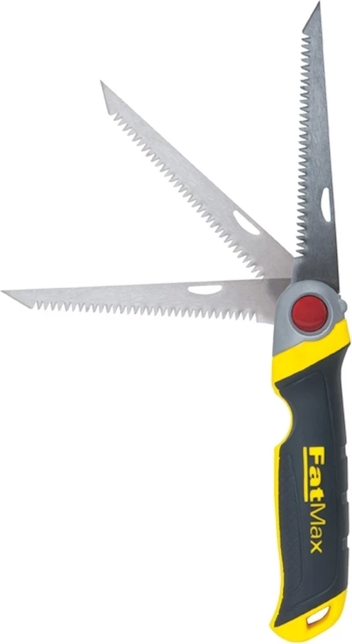Sharrë për gips Stanley FATMAX FMHT0-20559 130mm 8 dhëmbë/inç palosëse, zezë/verdhë