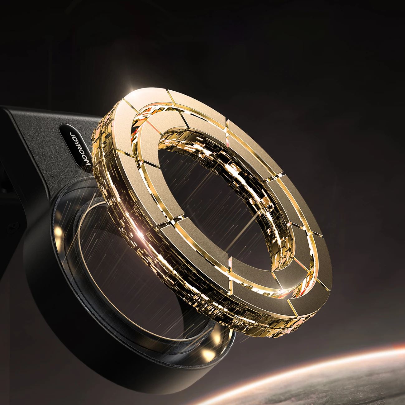 Mbajtës magnetik udhëtimi për telefon Joyroom JR-ZS365, i zi