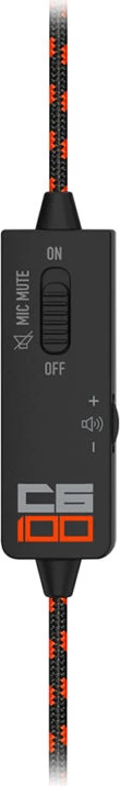 Kufje gaming 4Gamers STEALTH C6-100, me kabllo 3.5mm, stereo, me mikrofon, E zezë