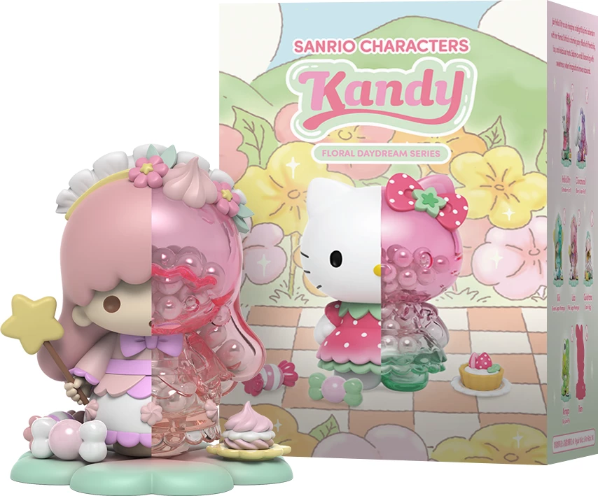 Figurinë koleksionuese Mighty Jaxx Kandy: Sanrio Floral Daydream Series, blind box (figurë e rastësishme)