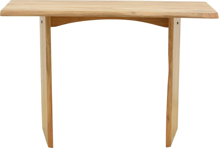 Konsolë Mende, dru akacie natyral, 110x50x76cm