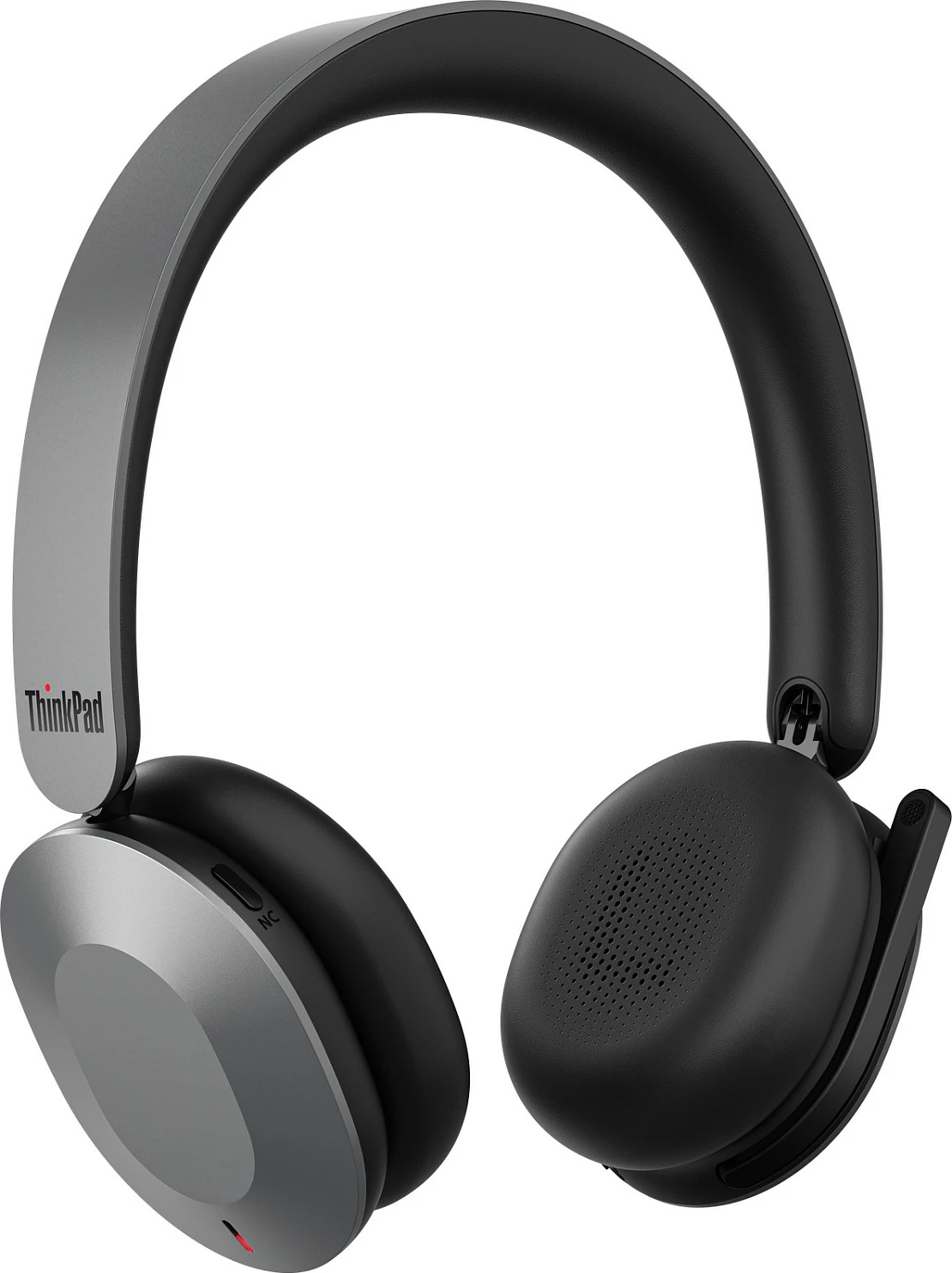 Kufje Lenovo 4XD1T60925, Wireless Bluetooth 5.3, ANC, Teams, Thunder Gray