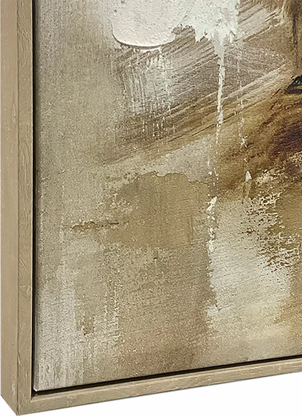 Pikturë dekorative NIRVA me kornizë, shumëngjyrëshe, 82.6x4.3x122.6cm