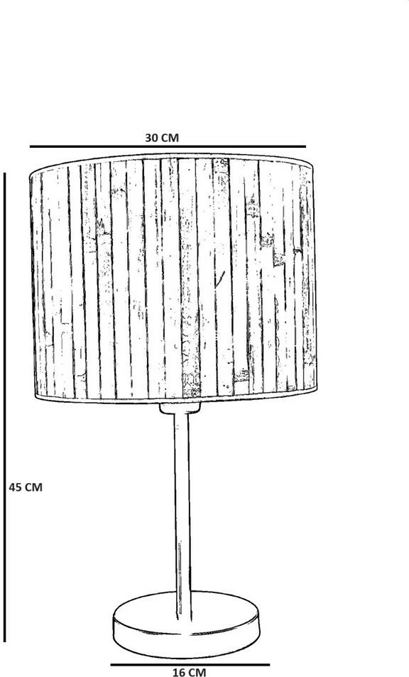 Llambë tavoline Opviq, ngjyrë ari dhe krem, 8852-3