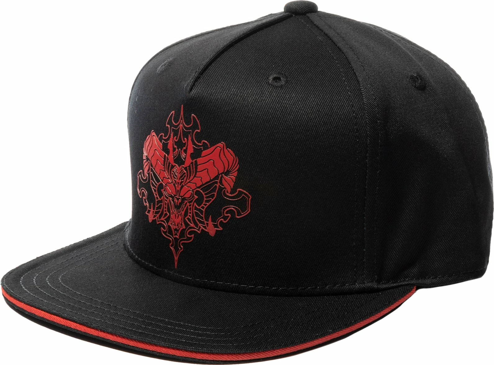 Kapele snapback Jinx Diablo Reign of Terror, 100% pambuk, rreth 56 cm, e zezë