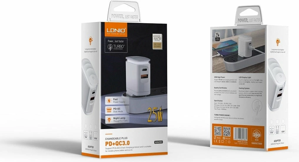 Karikues LDNIO A2423C (Bardhë)