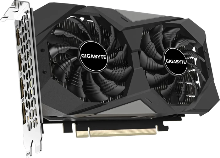 Kartel grafike GIGABYTE GeForce RTX 3050 WINDFORCE OC V2 6GB GDDR6 PCIe 4.0, e zezë
