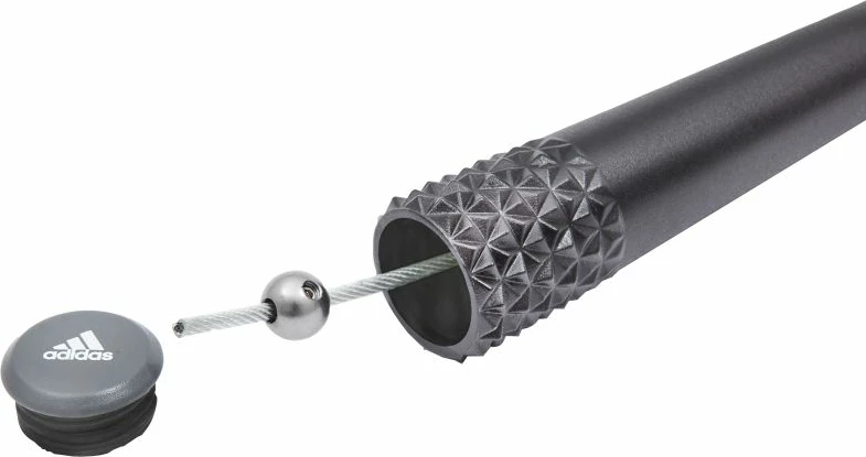 Litar për kërcim adidas ADRP-13311, gri/argjendtë