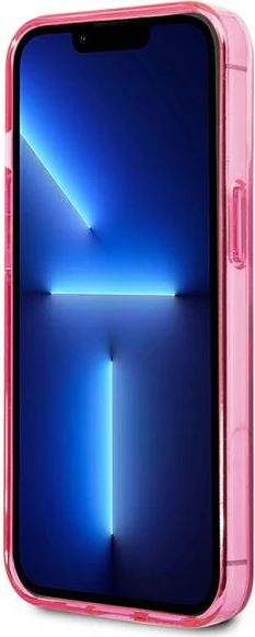 Mbështjellës Karl Lagerfeld KLHCP13LTGKCP për iPhone 13/13 Pro 6.1", Ikonik Karl & Choupette, Rozë