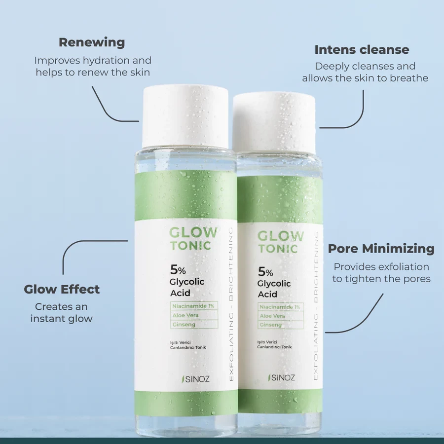 Glow Tonic me 5% Acid Glikolik Sinoz