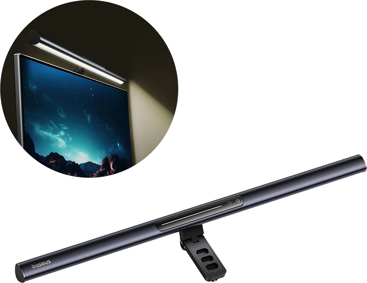 Llambë monitori Baseus i-wok 3 BS-LT007, magnetike, USB-C, e zezë