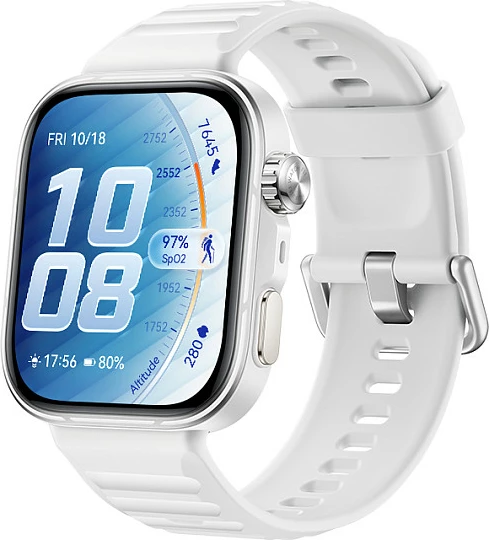 Smartwatch Huawei Watch Fit 5 Pro Niki-B29FS, AMOLED, GPS, rrip i bardhë