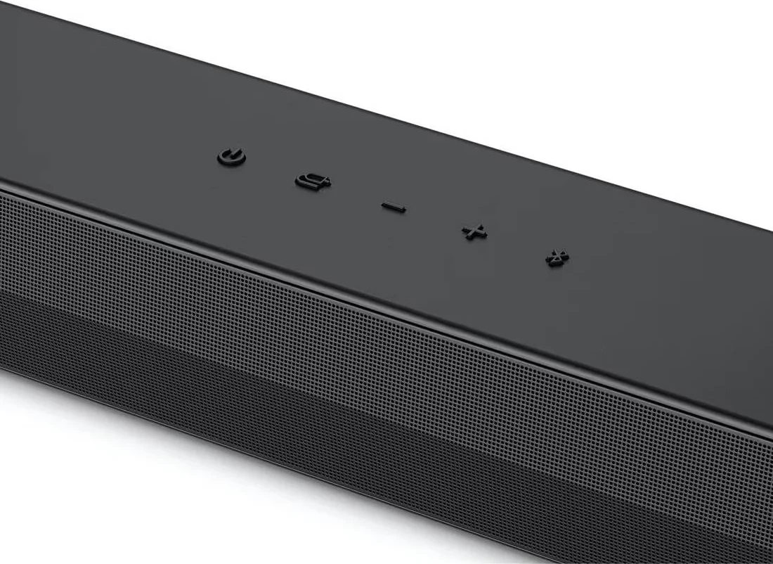 Soundbar, LG, S40T, 2.1 kanale 300 W, me subwoofer, e zezë