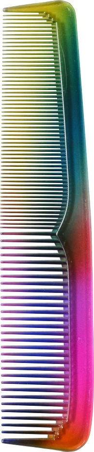 Krehër për femra Inter Vion Rainbow Straight Comb Large ngjyrë ylberi, 1 copë