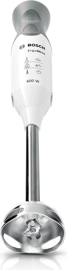 Blender dore Bosch ErgoMixx MSM66120, 600W, i bardhë/hiri