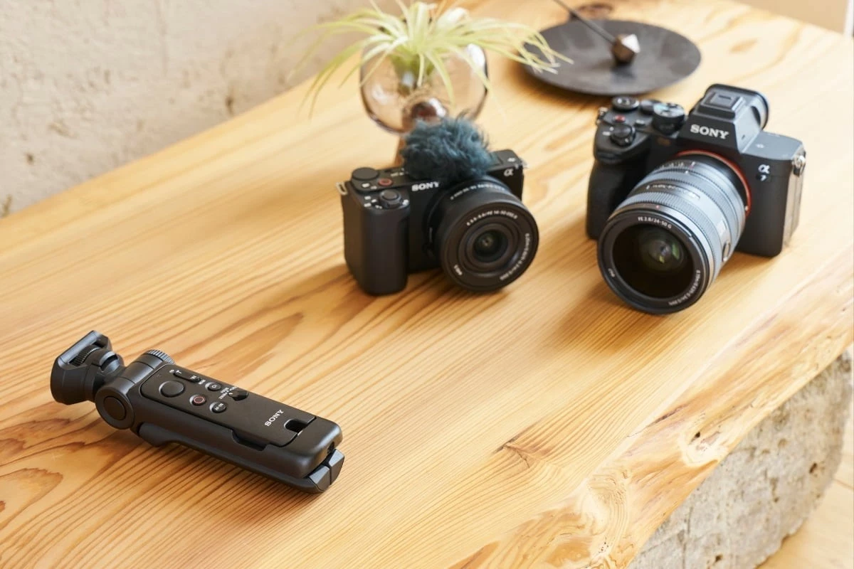 Tripod/Handypod Sony GP-VPT3, grip me kontrolla për kamera, i palosshëm, i zi