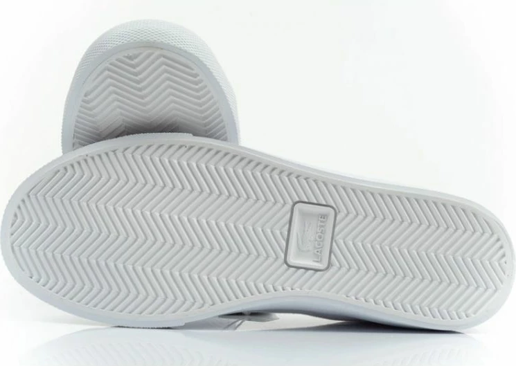 Këpucë për meshkuj Lacoste, të bardha