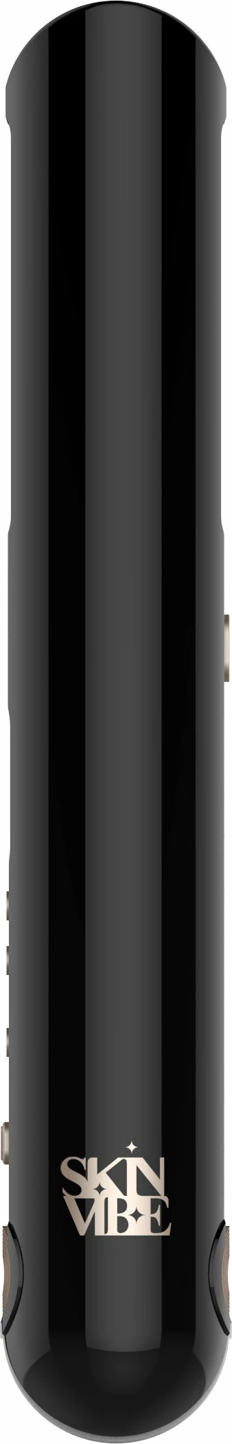 Drejtues flokësh pa kabllo SkinVibe Luna MiniWireless SV-003BK, 210°C, pllaka qeramike 20 mm, 3 nivele temperature, LCD, e zezë, me qese mbrojtëse