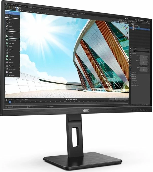 Monitor AOC U27P2 27\" IPS UHD 4K 60Hz