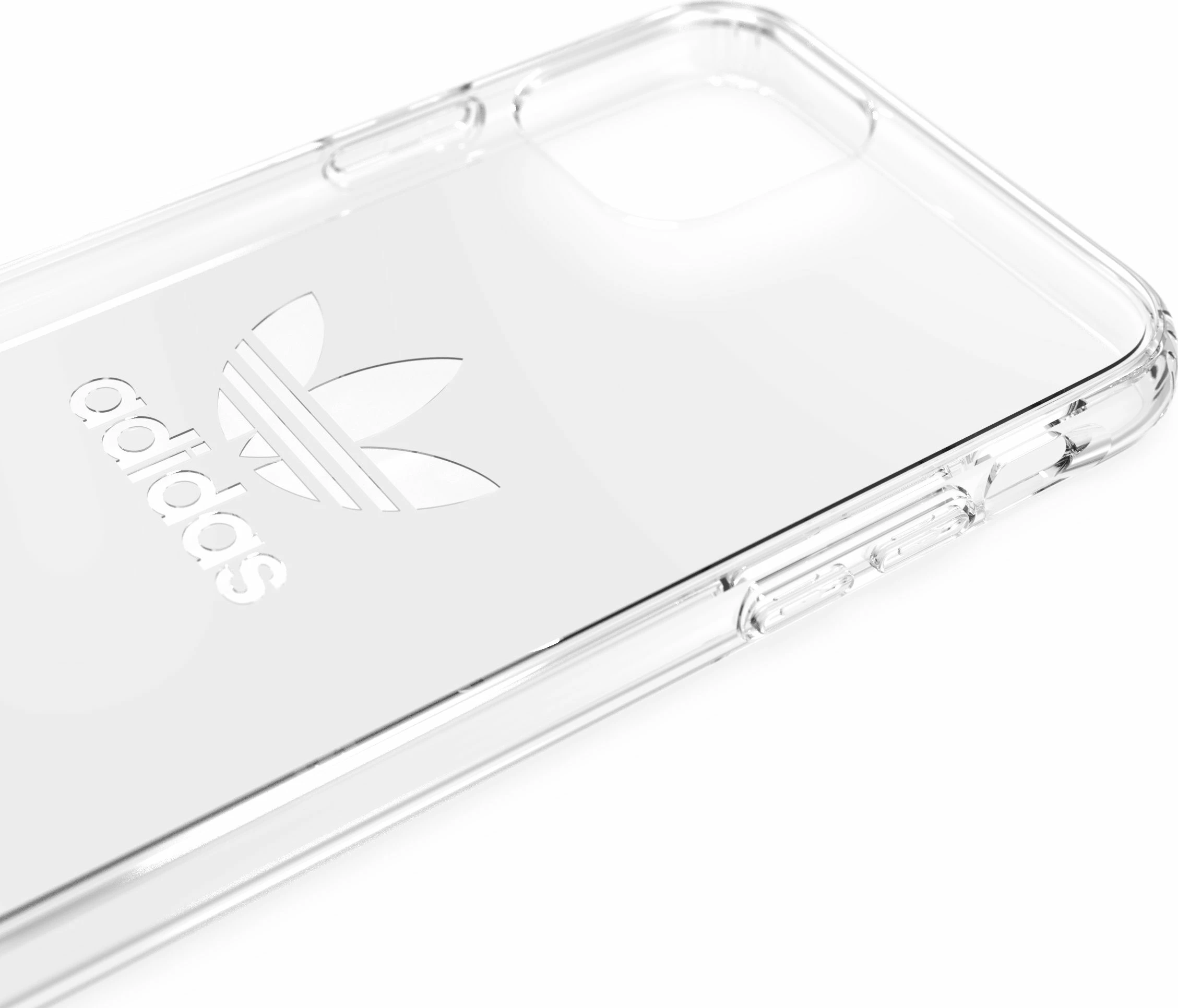 Mbështjellës Adidas Originals OR Protective Clear Case Big Logo FW19/SS20 për iPhone 11 Pro Max, transparent