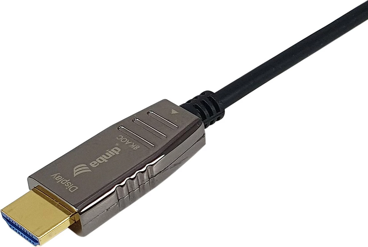 Kabllo HDMI optike Equip 119455, 50m, 8K/60Hz, e zezë