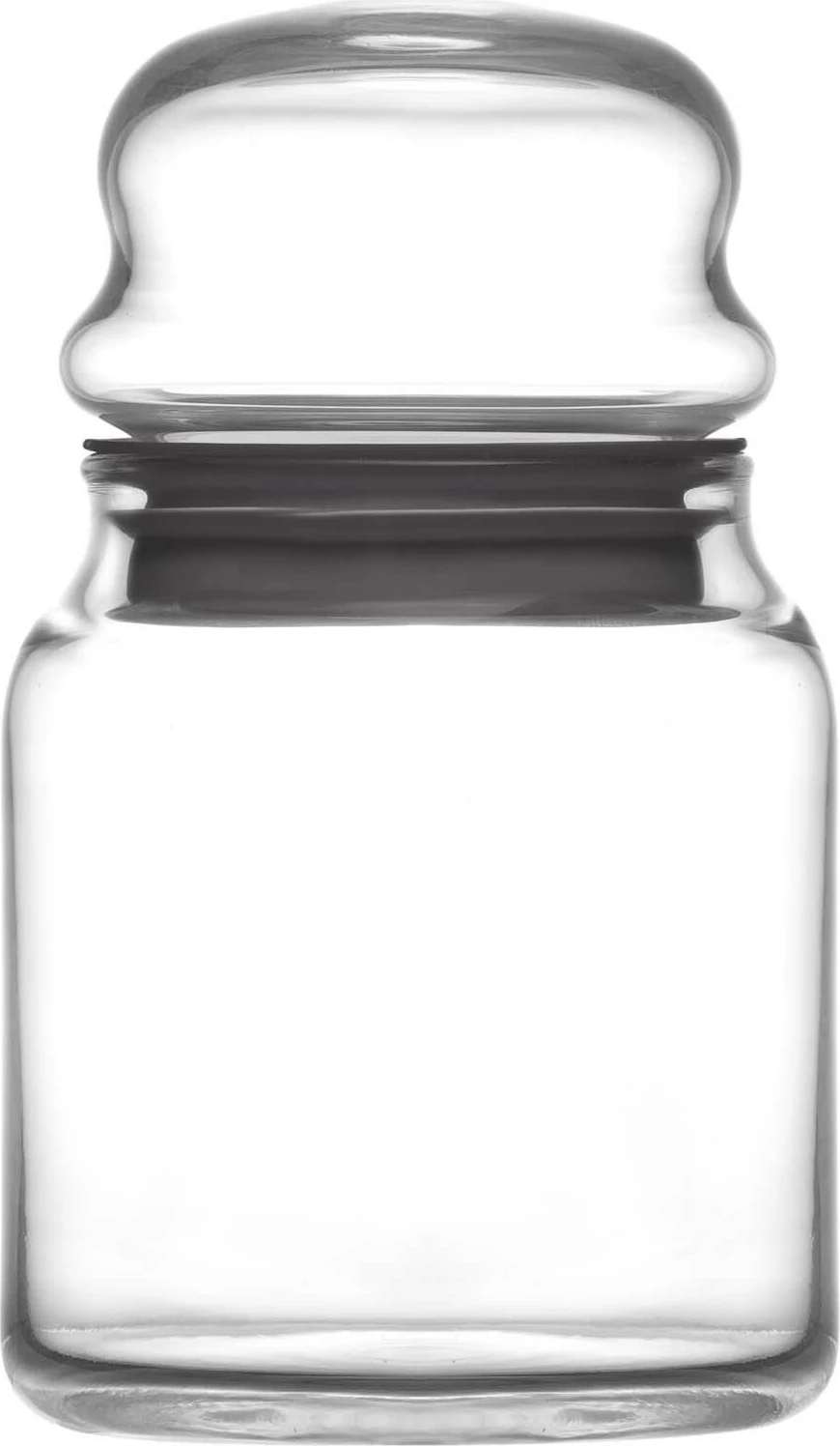 Kavanoz qelqi me kapak LAV Phuket 290 ml transparent set 6 copë