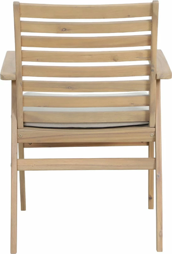 Karrige Etoile me jastëk, natyrale e bardhë, 61x59x86.5