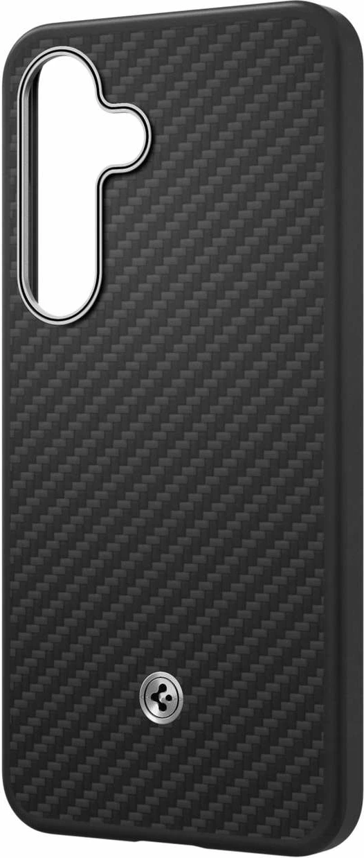 Mbështjellës Spigen Enzo Aramid GP-FPS936PGABW për Samsung Galaxy S25+, MagFit, i zi