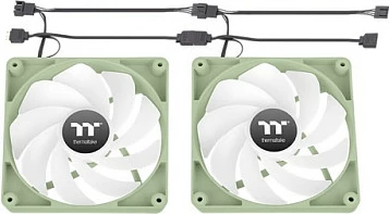 Ventilator ftohës për kasë Thermaltake CT120 ARGB Sync 120mm, 2 copë, Hydrangea Blue
