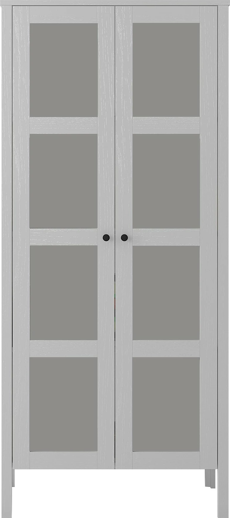 Raft librash Hanah Home, FRN-10032, ngjyrë druri dhe e bardhë