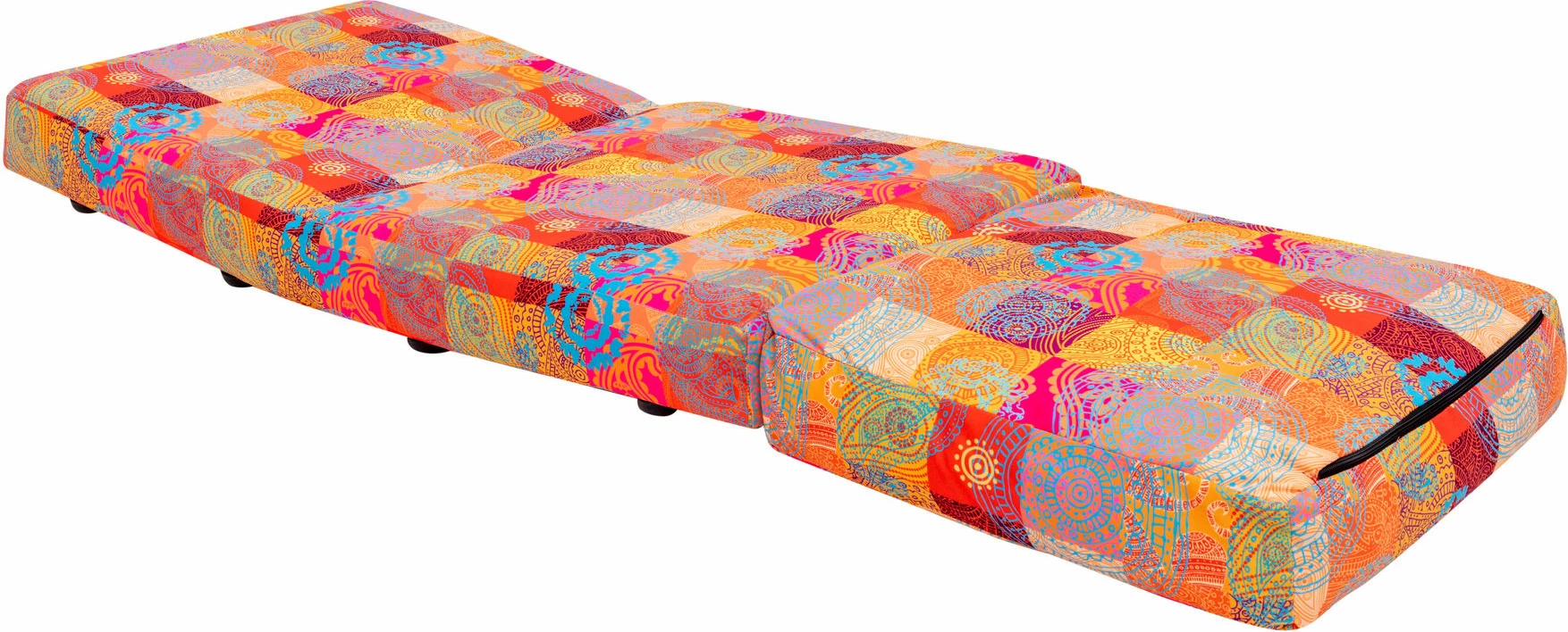 Krevat-karrige një vendës, patchwork, Taida 1-Seat