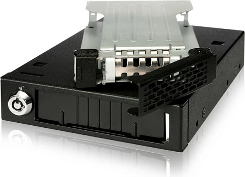 Tray për HDD/SSD Icy Dock MB991TRAY-B, 2.5" SATA/SAS, SECC, zi/argjend