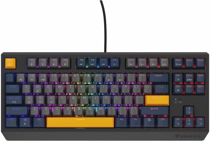 Tastierë gaming Genesis Thor 230 TKL, e kaltër 7