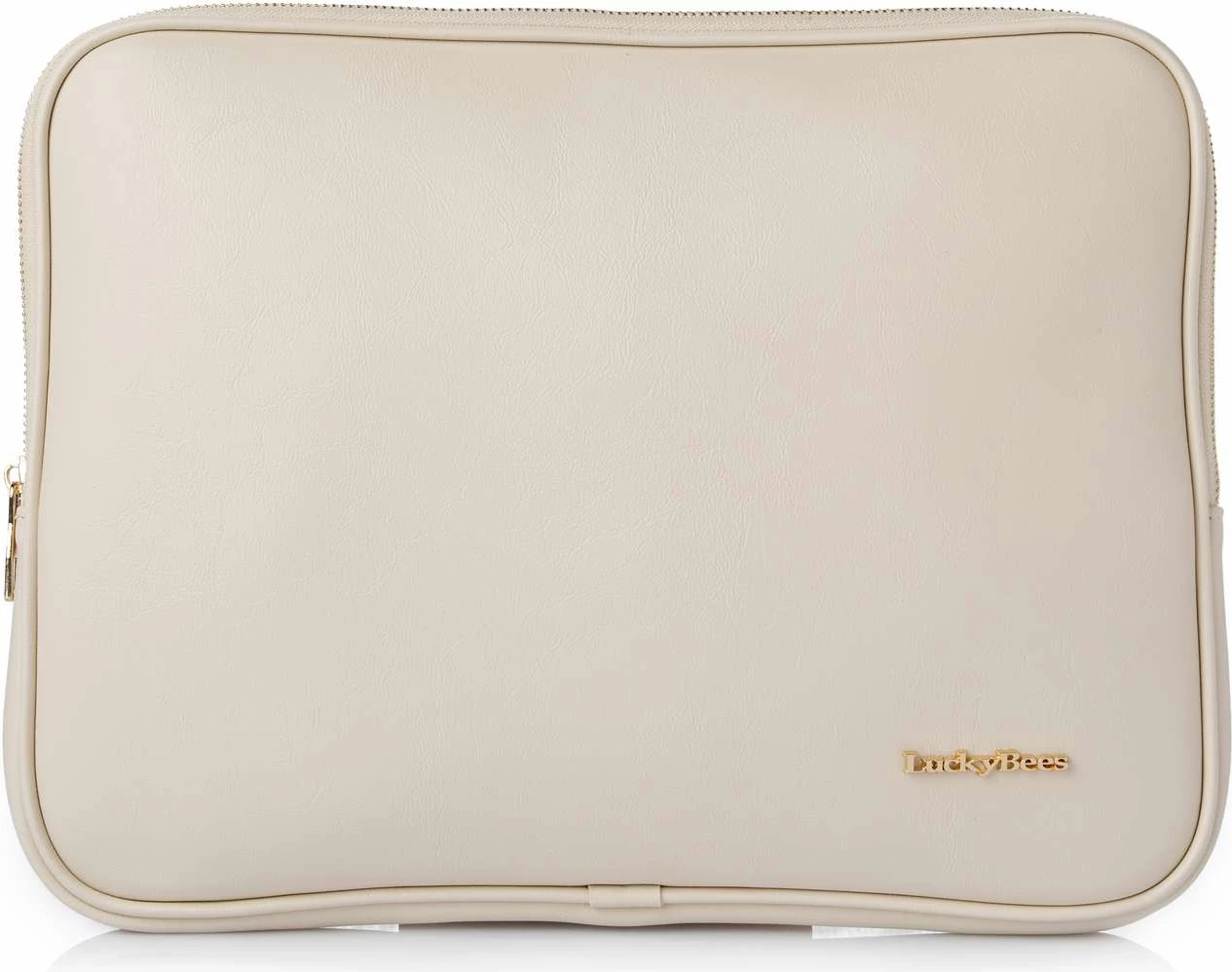 Çantë laptopi Lucky Bees, Harper, krem