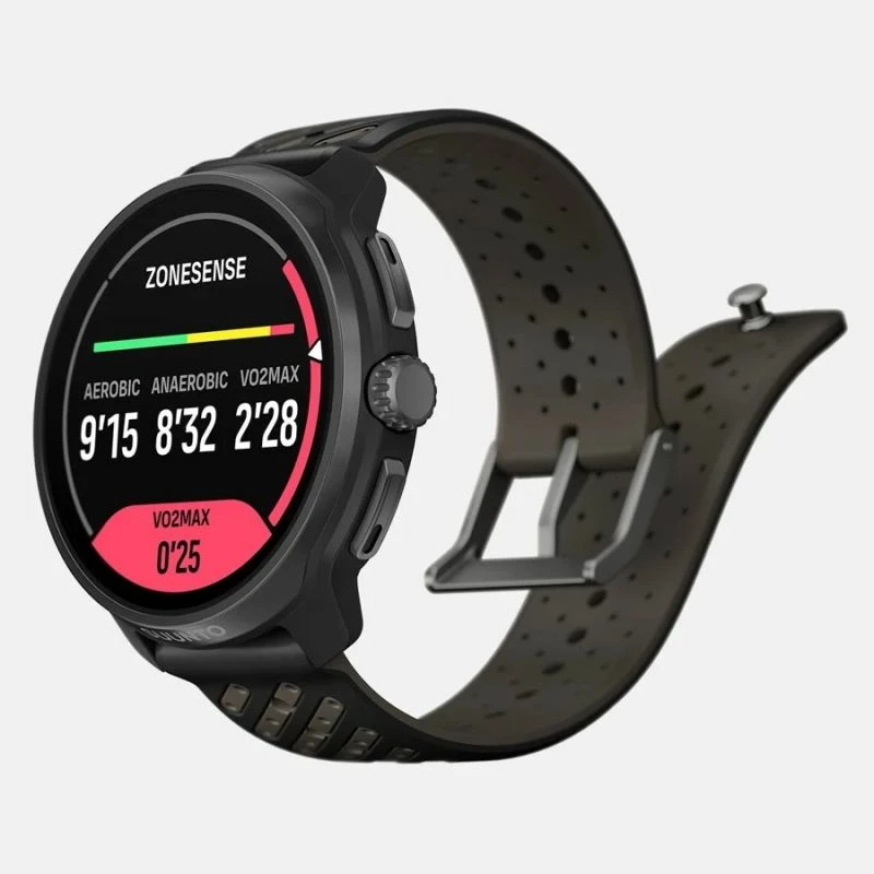 Orë sportive Suunto për meshkuj, e zezë