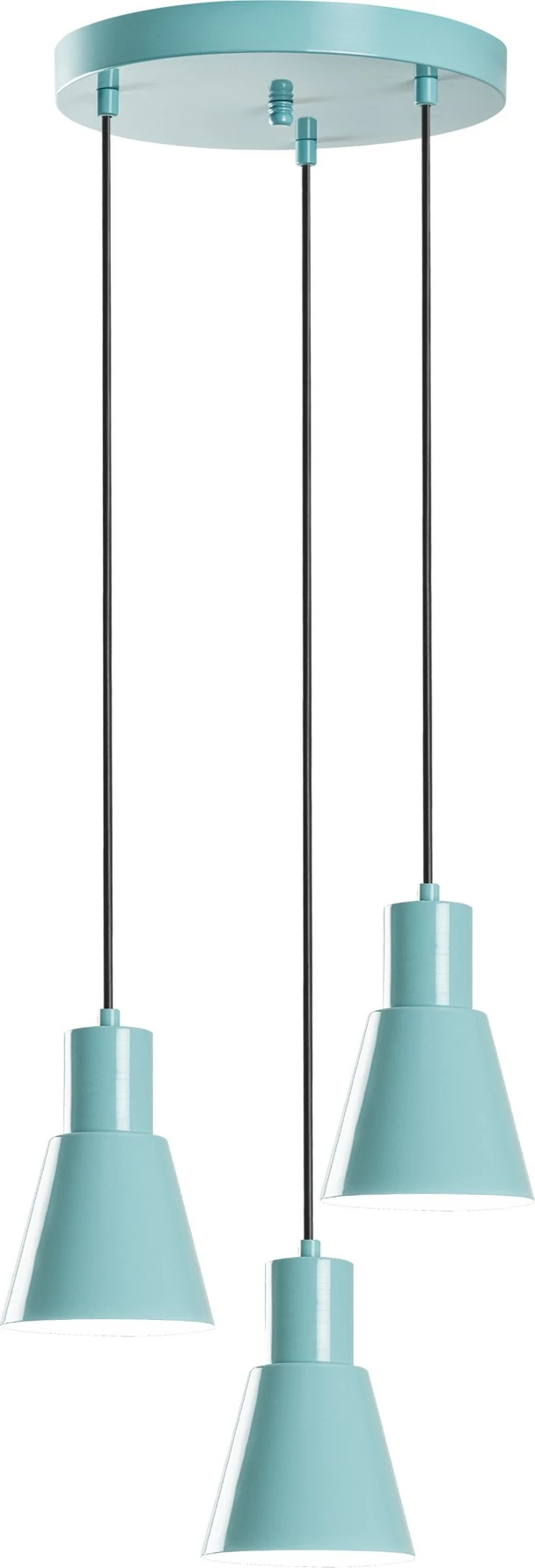 Llambë tavani Opviq, Konikkem - 6357 - 3, ngjyrë turquoise