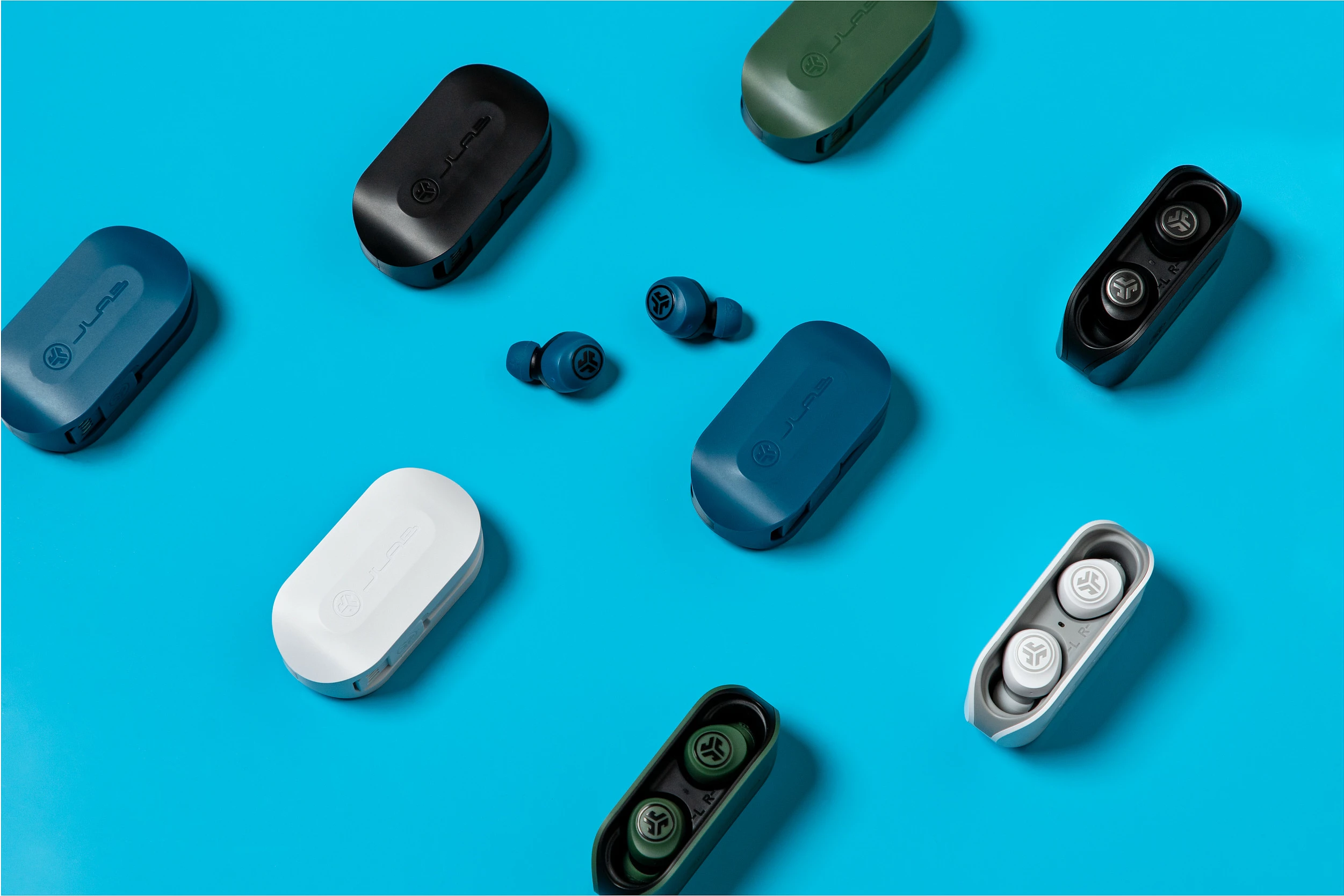 Kufje JLAB GO Air True Wireless, Bluetooth 5.0, 20+ orë, të bardha