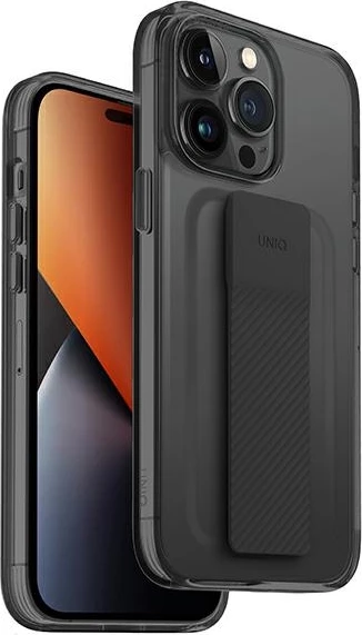 Mbështjellës UNIQ Heldro Mount për iPhone 14 Pro Max, gri