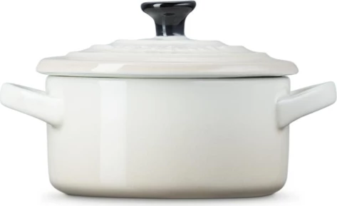 Kaserolë e vogël mini cocotte, Le Creuset, 71901107160100, 0.2 L, stoneware, meringue e bardhë