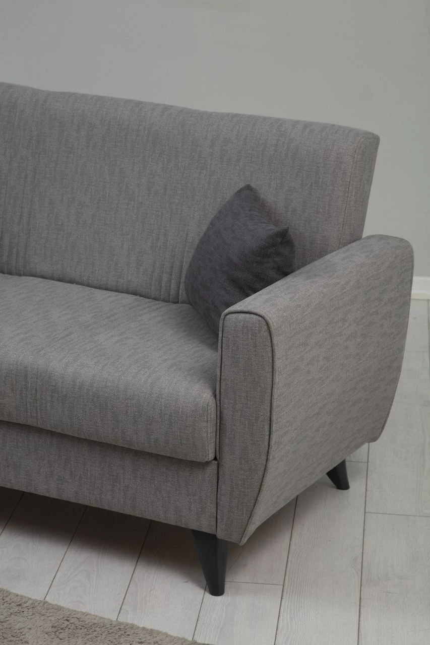 Divan-krevat dy vendësh, Atelier del Sofa, Zaden, gri e çelët