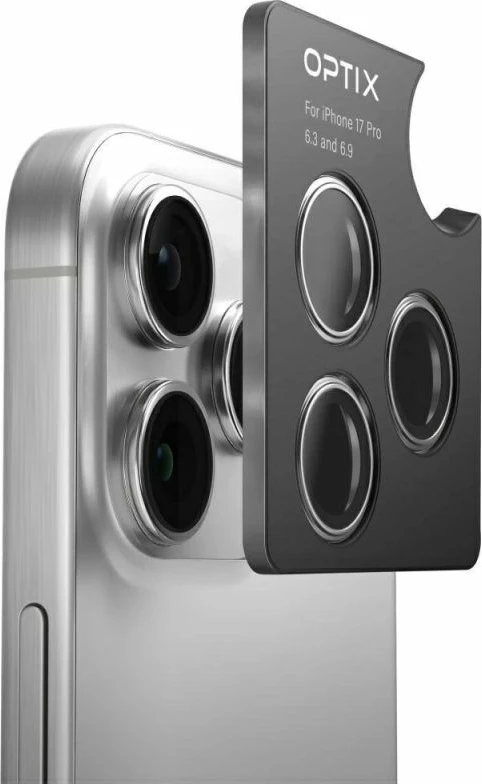 Mbrojtës alumini për kamerë UNIQ Optix për iPhone 17, vjollcë