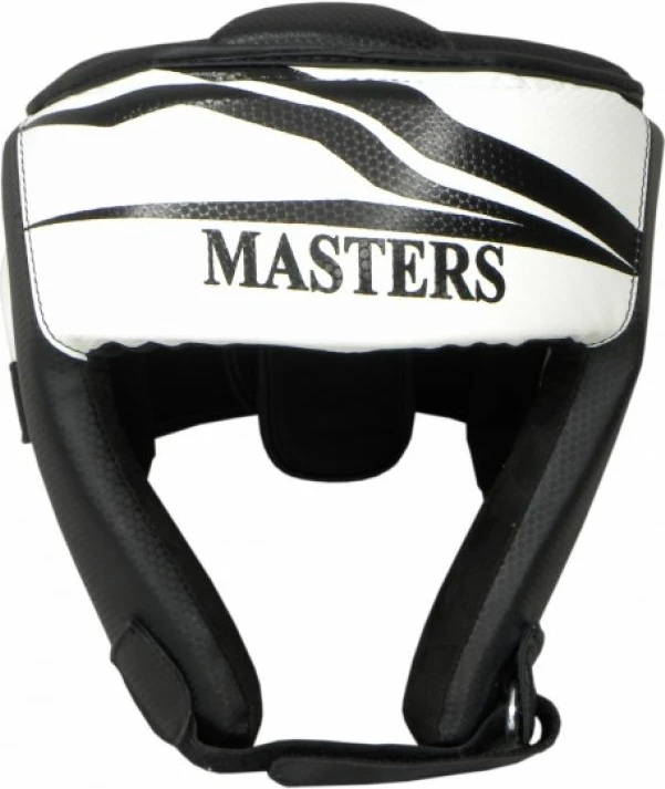 Helmetë boksi Masters për meshkuj, të bardhë