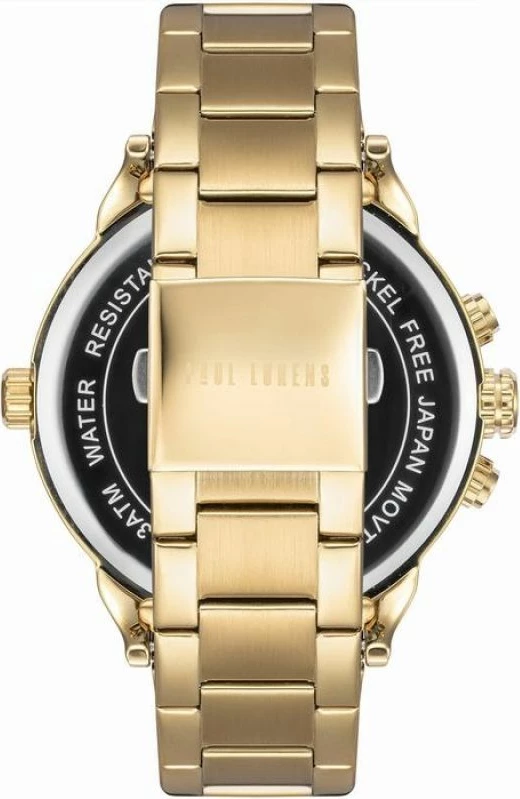 Orë dore për meshkuj Paul Lorens, e zezë dhe e artë