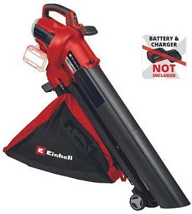 Thithës/Fryrës gjethe Einhell Professional VENTURRO 36/240, 36V (2x18V), pa bateri/karikues, kuqe/zi