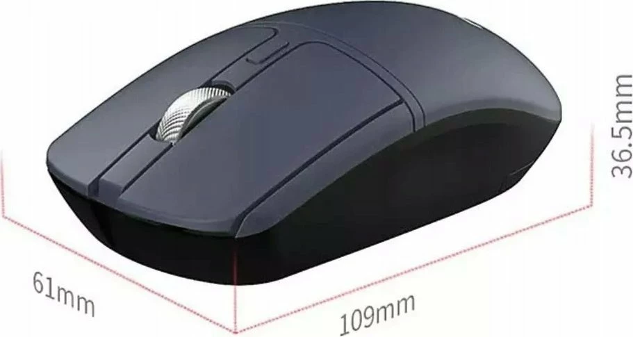 Maus wireless Forever FV-386, Bluetooth 5.0/2.4G, 4 butona, 10 m, blu, set me manual