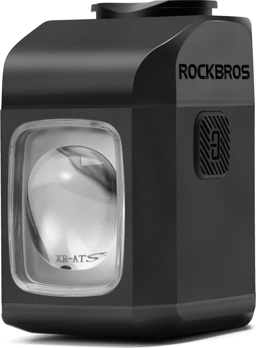 Dritë e përparme biçiklete Rockbros M8 1600 lm, 4000 mAh, me telekomandë 10 m, e rikarikueshme, e zezë