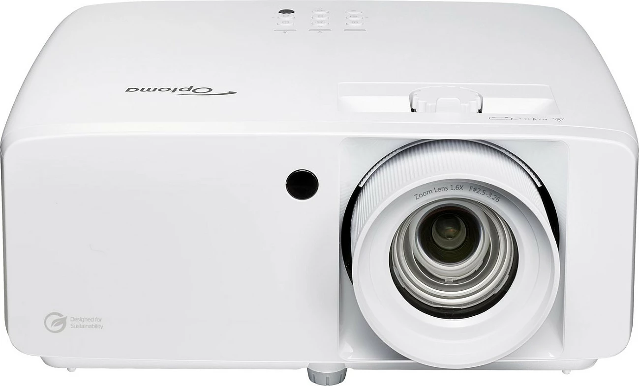 Projektor laser Optoma ZH551, Full HD, 5600 ANSI lumen, 3D, Wi‑Fi, i bardhë